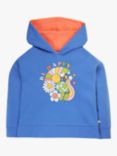 Frugi Kids' Oversized Hoodie, Blue