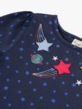 Frugi Kids' Laia Top, Navy