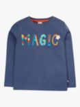 Frugi Baby Magic Applique Top, Navy