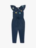 Frugi Kids' Lorena Jumpsuit, Navy