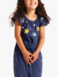 Frugi Kids' Lorena Jumpsuit, Navy