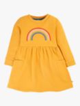 Frugi Kids' Niamh Dress, Gold