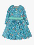 Frugi Baby Party Skater Dress, Multi