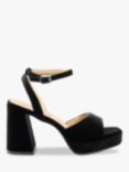 Ravel Surina Velvet Platform Heeled Sandals