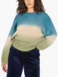 Traffic People Tuscan Mia Mohair Blend Ombre Jumper, Multi