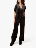 Traffic People Corrie Bratter Cord Jumpsuit, Black