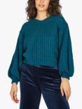 Traffic People Loretta Wool Blend Jumper, Blue