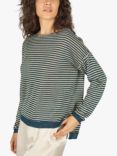 Traffic People Maude Stripe Jumper, Blue