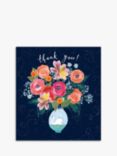 Woodmansterne Vase of Flowers Thank You Card