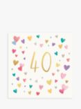 Woodmansterne Happy Birthday Hearts Birthday Card