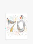 Woodmansterne 70th Birthday Card