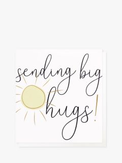Caroline Gardner Sending Big Hugs Sympathy Card