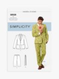 Simplicity Men's Costume Suit Sewing Pattern, S8528