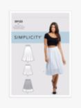 Simplicity Misses' 3/4 Circle Skirt Sewing Pattern, S9123H5