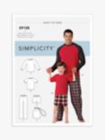 Simplicity Boys' and Men's Loungewear and Bag Sewing Pattern, S9128A