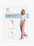 Simplicity Misses' Faux Wrap Skirt Sewing Pattern, S9111
