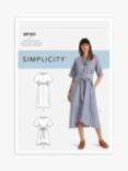 Simplicity Misses' Pullover Dress Sewing Pattern, S9101A