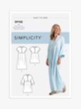 Simplicity Misses' Caftan and Dresses Sewing Pattern, S9102