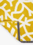 Mini Moderns A Forest Bath Mat, Mustard