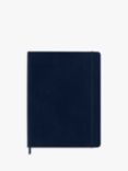 Moleskine Extra Large Lined Notebook, Sapphire Blue