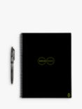 Rocketbook Letter Infinity Smart Notebook, Black