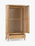 Julian Bowen Cotswold Double Wardrobe with 1 Drawer, Natural