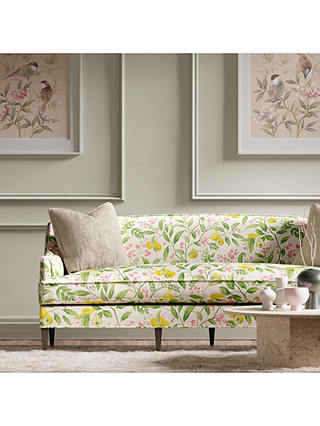 Harlequin Marie Furnishing Fabric, Fig Leaf/Honey/Blossom