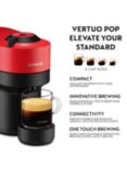 Nespresso Vertuo Pop Coffee Pod Machine by Krups, Spicy Red