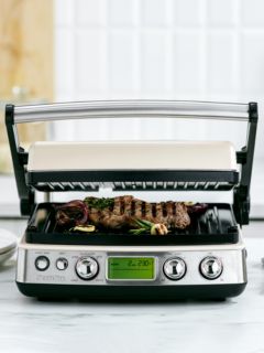 GreenPan Non-Stick 3-in-1 Contact Grill & Indoor BBQ, Cloud Cream