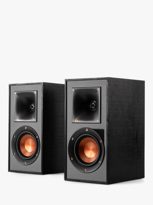 Klipsch R-41PM Powered Bookshelf Speakers with Bluetooth, Black