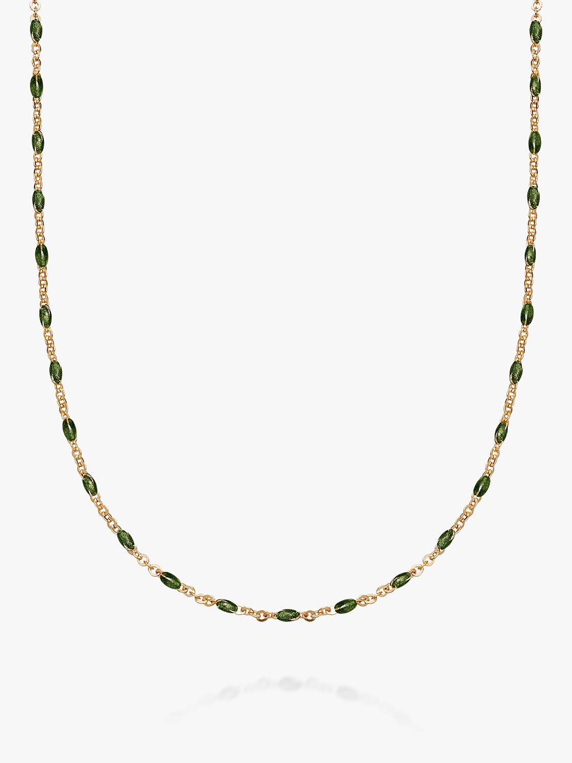 Buy Daisy London Enamel Bead Chain Necklace Online at johnlewis.com