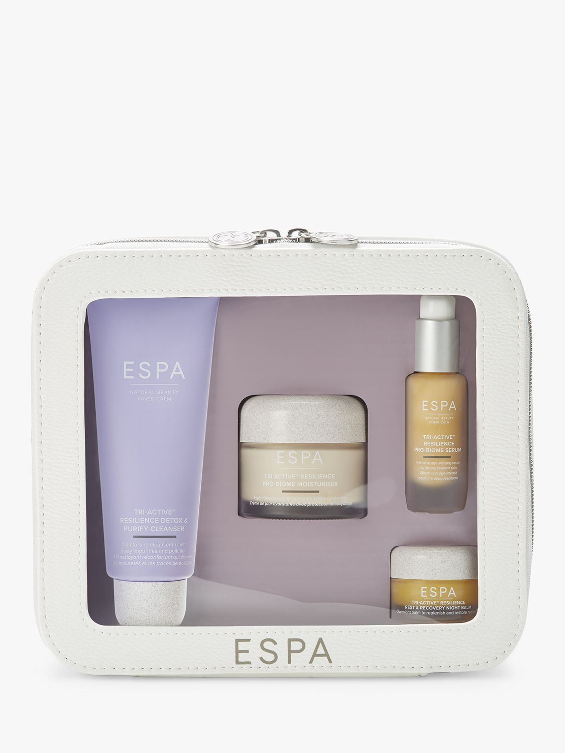 ESPA Resilience Strength and Vitality Skin Regime Collection Skincare Gift Set 1