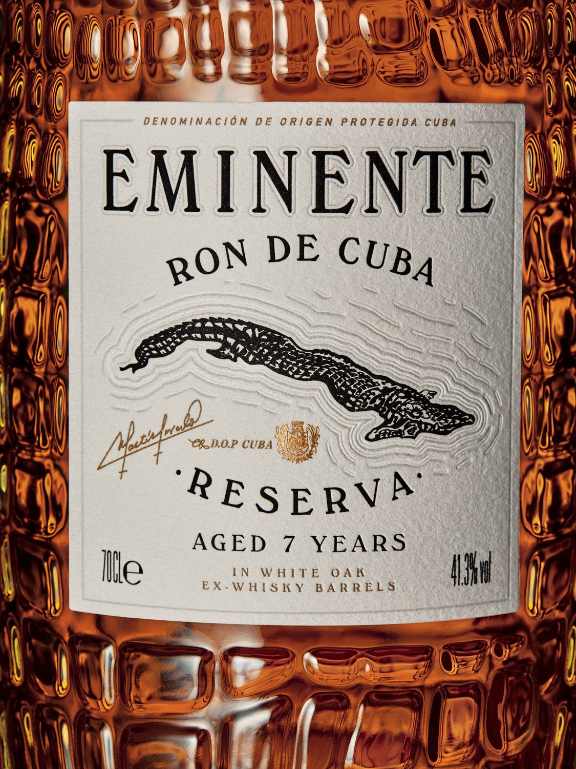 RUM EMINENTE DE CUBA RESERVA 7 YEARS - 41.3% - 70 CL