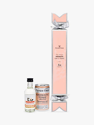 Fever-Tree Ultimate Aromatic Tonic & Edinburgh Christmas Gin Cracker, 50ml & 150ml