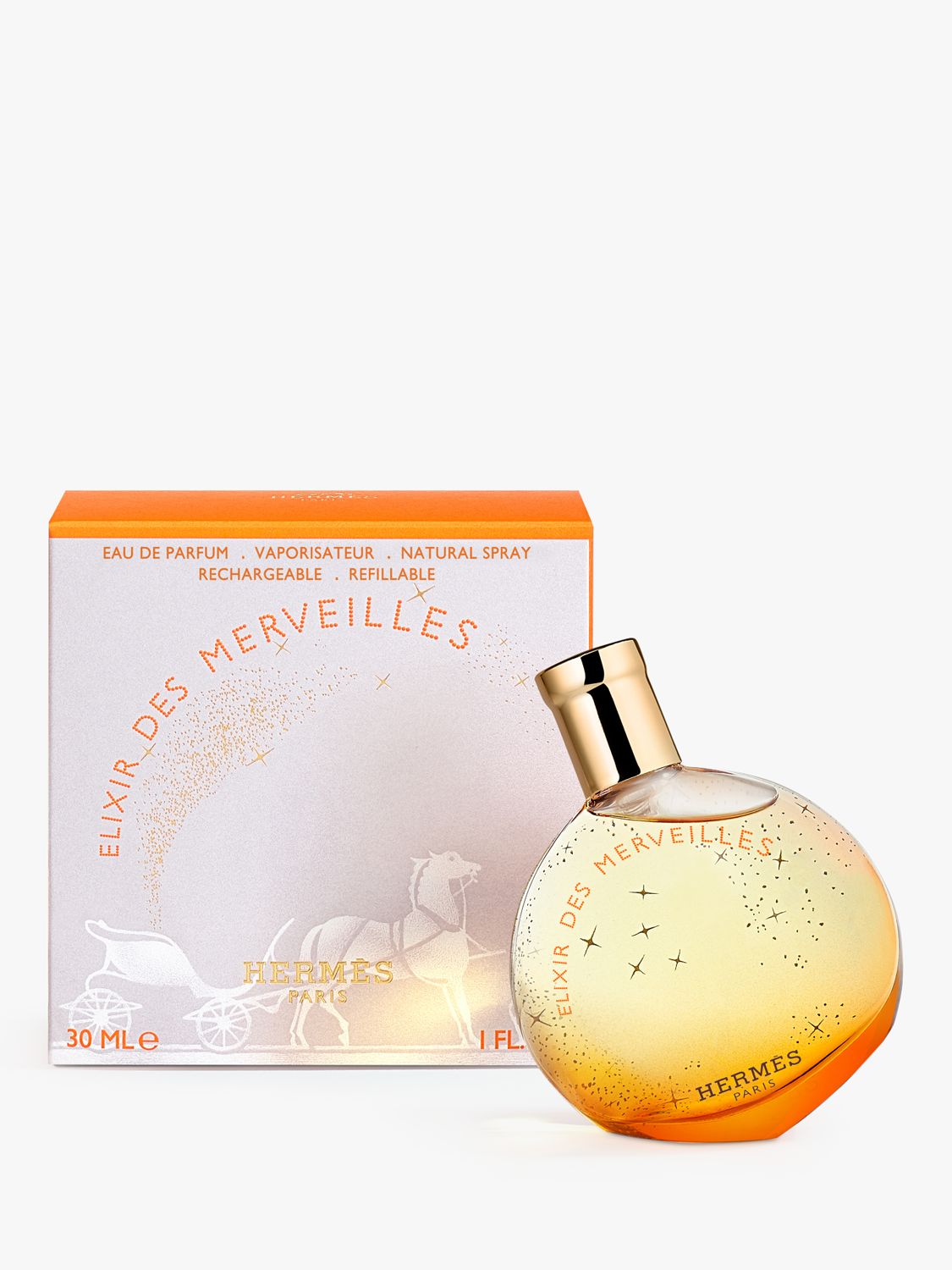 Hermès Elixir Des Merveilles Eau de Parfum Refillable, 30ml 2