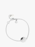 Claudia Bradby The World is Your Oyster Freshwater Pearl Chain Bracelet, Silver