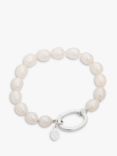 Claudia Bradby Rice Freshwater Pearl Bracelet, White