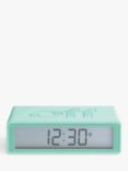 Lexon Flip+ Radio Controlled LCD Digital Alarm Clock, Mint