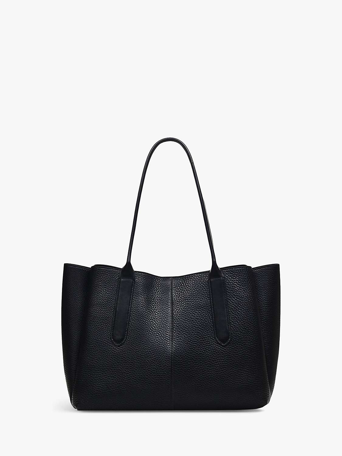 Radley Hillgate Place Leather Tote Bag, Black at John Lewis & Partners