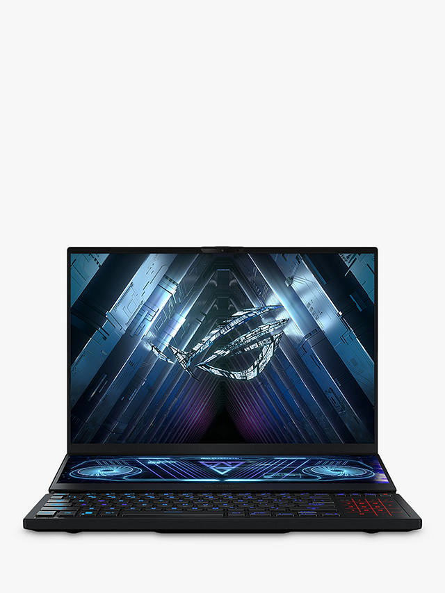 Buy ASUS ROG Zephyrus Duo 16 Gaming Laptop, AMD Ryzen 7 Processor, 16GB RAM, 2TB SSD, 16" Full HD+ Touch Screen, Black Online at johnlewis.com