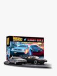 Scalextric 1980s TV Back to the Future vs Knight Rider Mains Powered Slot Car Racing Set