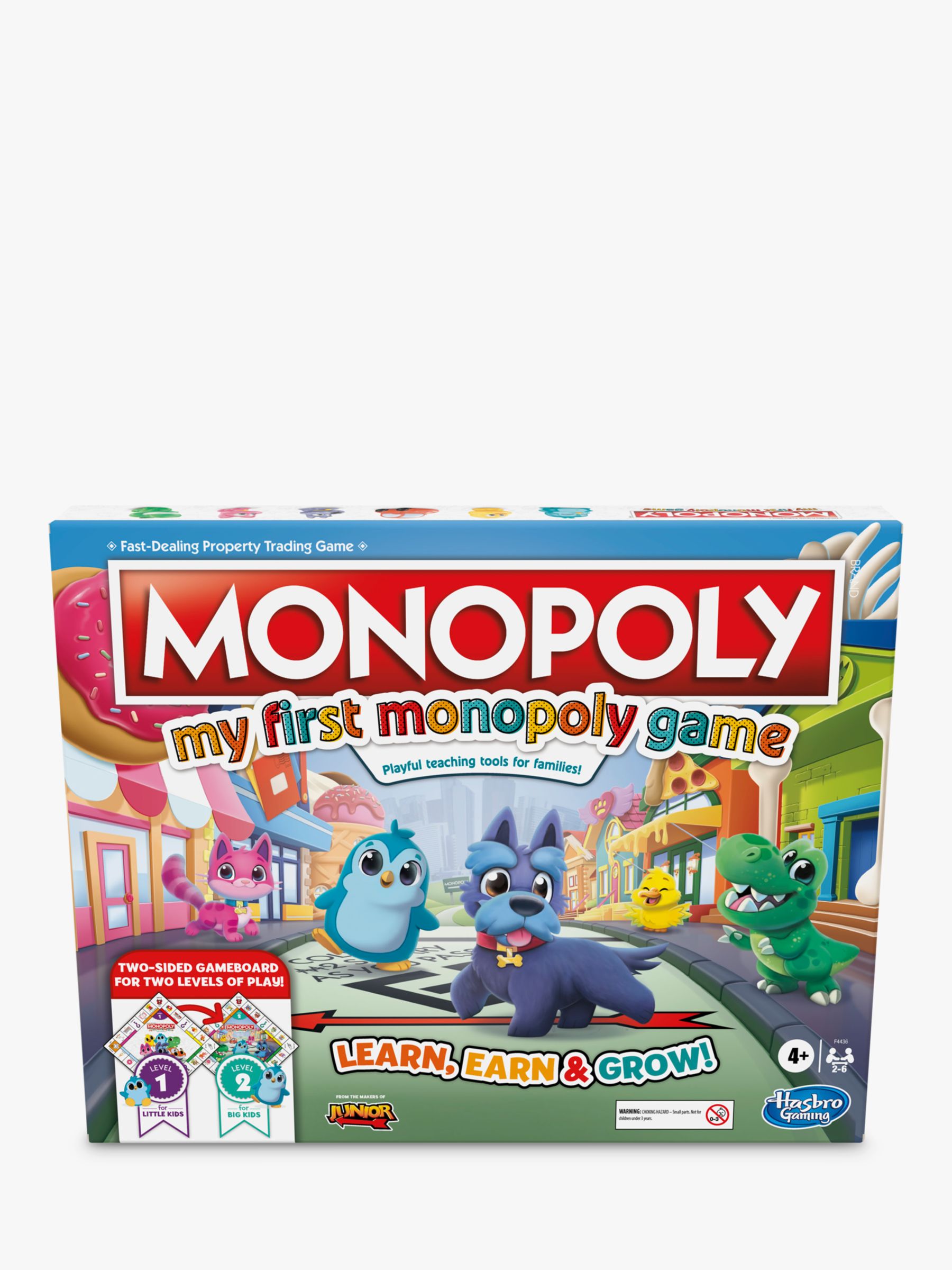 Monopoly Junior My First Monopoly Game by Hasbro Gaming