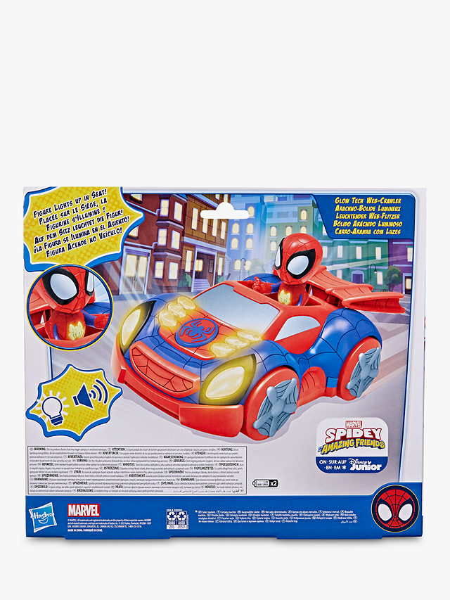 Marvel Spidey And His Amazing Friends Glow Tech Web-Crawler