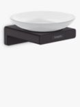 Hansgrohe AddStoris Wall-Mounted Soap Dish, Matt Black