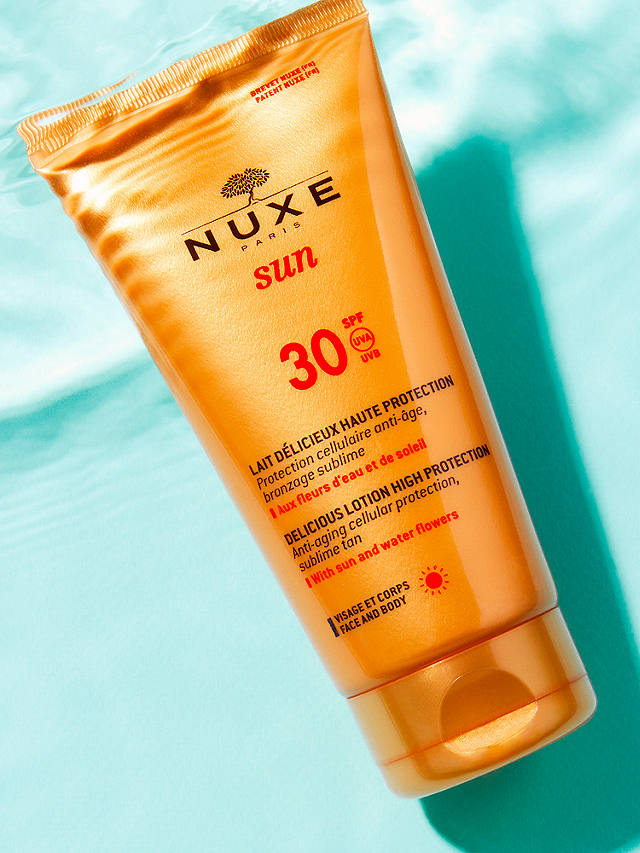 NUXE Sun Delicious Lotion High Protection Face & Body Sun Cream SPF 30, 150ml 2