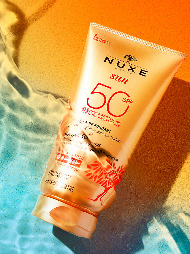 NUXE Sun High Protection Melting Lotion Face & Body Sun Cream SPF 50, 150ml 3