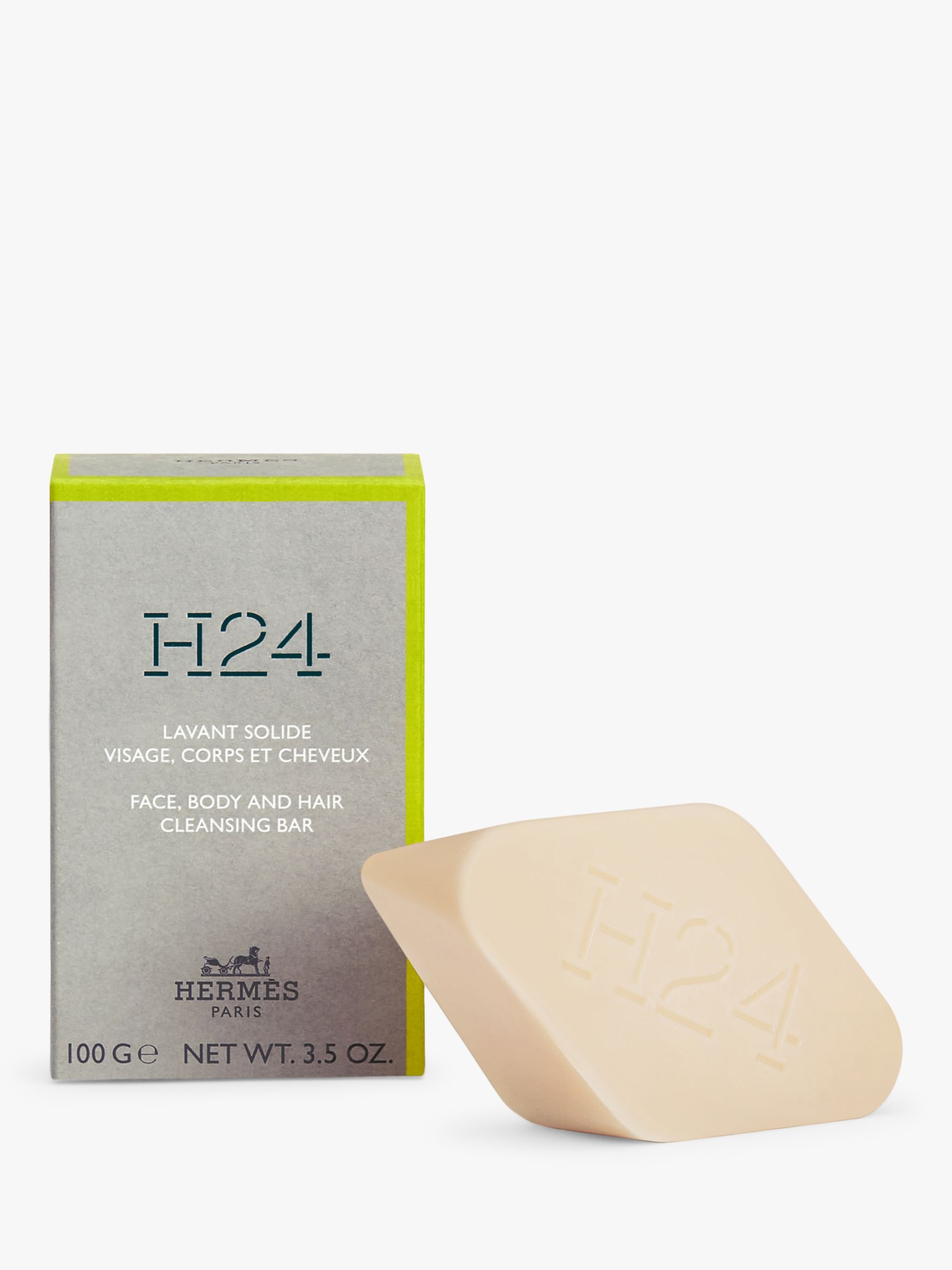 Hermès H24 Face Body & Hair Cleansing Bar, 100g 2