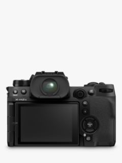 Fujifilm X-H2S Compact System Camera, 6K/4K Ultra HD, 26.1MP, Wi-Fi, Bluetooth, OLED EVF,  3” Vari-angle Touch Screen, Body Only, Black
