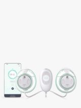 Elvie Stride Hospital-Grade App-Controlled Breast Pump , Hands-Free  Wearable Ultra-Quiet Electric Breast Pump with 2-Modes 10-Settings & 5oz  Capacity per Cup, White 