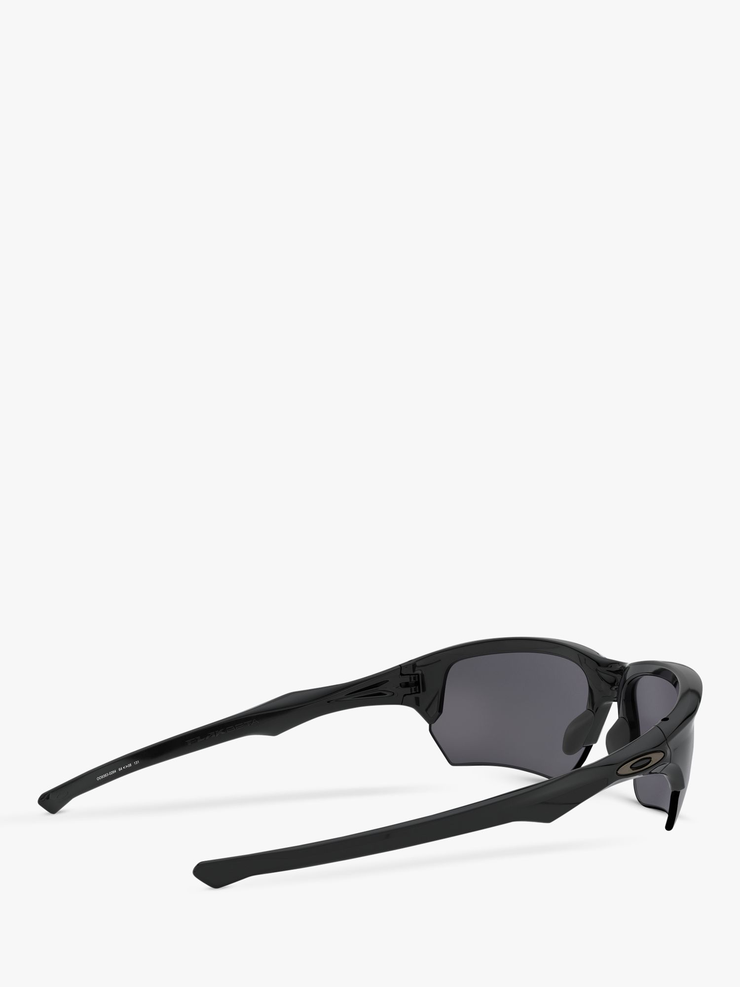 Oakley OO9363 Men's Prizm Rectangular Sunglasses, Polished Black/Grey